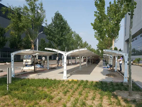 英轩重工膜结构车棚